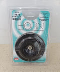 Heavy Duty 110Db 80V Electric Horn For Golf Carts, Pallet Trucks & Stacker Systems in package, suitable for forklifts.