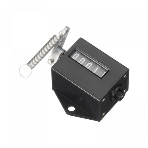 Manual Tally Counter With Spring, 5 Digit Hand Pull Counter, Mechanical Stroke Clicker, durable old school metal build