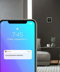 T5 WiFi Smart Thermostat With 7 Day Programmable Touchscreen Alexa Ready Geofencing Technology Energy Star in modern living room