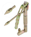 Pneumatic Grease Gun With 360 Degree Rotation And High Pressure Lubrication Capability, close-up of nozzle and handle