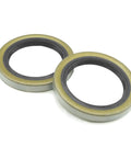 Premium inner oil seals from Shop Spec Rear Axle Shaft Oil Seal Kit With Inner Outer Bearings And Hub O Ring For Toyota Tacoma 4Runner T100.