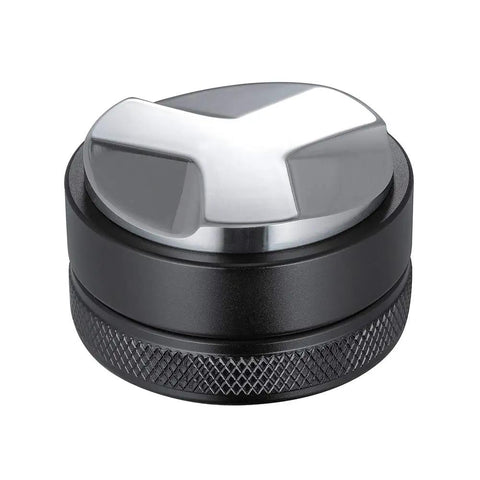 53mm Adjustable Coffee Distributor And Espresso Leveler For 54mm Breville Portafilters Pro Grade Gear top view stainless steel