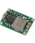 Close-up of Ten Pack Dope 3.3V Buck Converter Module From 5-24V Input To 3.3V Output, showing components on green PCB.