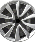Premium Reconditioned 19X8.5 Inch Silver Aluminum Alloy Wheel Rim For Tesla Model 3 2017 To 2020 Fits R19 Tires top view