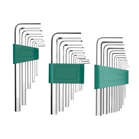 Top Tier Portable Hex Wrench Set With Flat Head Screwdriver Key For Tightening Bike Bolts And Home Furnishings Quick DIY Fixes On The Go, 3 sets