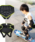 Kids Protective Butt Pad for Extreme Sports Hip Pad for Skating Roller Hockey and Snowboarding Adjustable Youth Shorts
