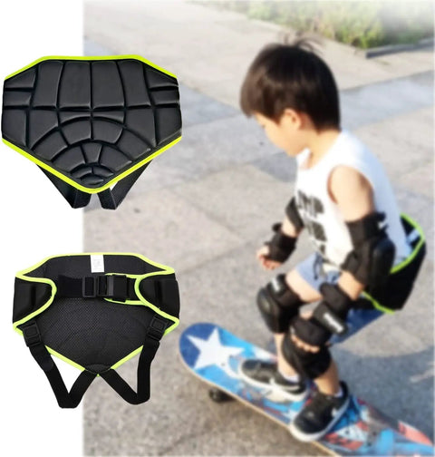Kids Protective Butt Pad for Extreme Sports Hip Pad for Skating Roller Hockey and Snowboarding Adjustable Youth Shorts