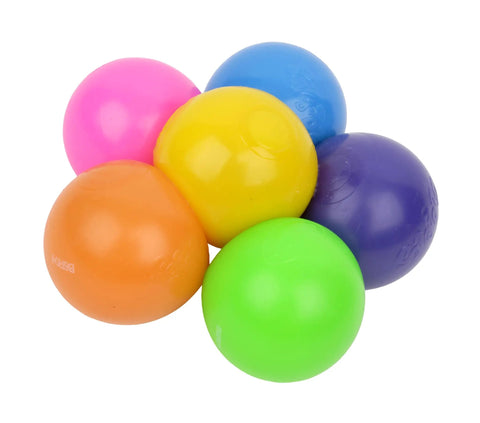 Six Pack Tacky Fidget Balls Bring Instant Chill Vibes And Legit Stress Relief Through safe reusable rubber balls in vibrant colors.