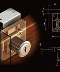 Double Door Cabinet Locks With Keys For Secure Kitchen Cupboards No Fuss Easy To Install Safety Hardware Included Keyed Differently