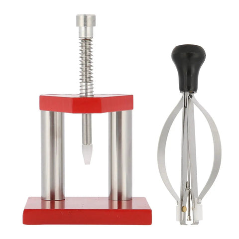 Hand Press And Puller Set For Watches Stainless Steel Precision Watchmaker Tool Kit Adjustable Base Lifter And Pusher