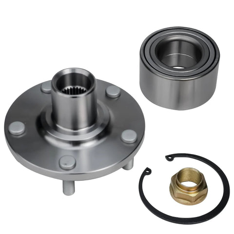 Two Front Wheel Bearing Hubs Replacement For 1992 Through 2003 Toyota Camry Sienna Avalon Solara And Lexus ES300 RX300 Direct Fit Durable Hub Assembly With Smooth Performance And Easy Installation