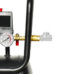 304 Stainless Steel Tee Pipe Fittings 2 Inch By 2 Inch By 2 Inch NPT Female Connector installed on industrial equipment
