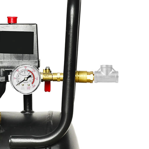 304 Stainless Steel Tee Pipe Fittings 2 Inch By 2 Inch By 2 Inch NPT Female Connector installed on industrial equipment