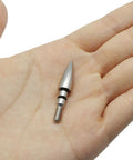 12 Pack Pro Grade Archery Field Points Set With Five Sixteenth Inch Diameter, 100 125 150 Grain, Stainless Steel, Screw In Tips