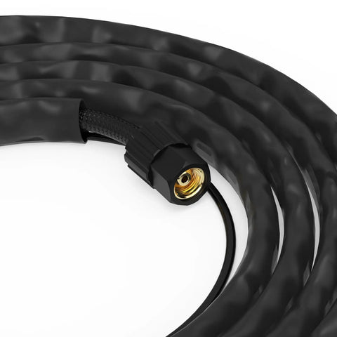 Close-up of TL-200TP Pro TIG Welding Torch Replacement with 4M Cable showcasing the durable connector and cable design.