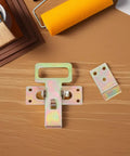 Heavy Duty Sofa Position Buckles For Couch And Furniture, Iron Connecting Hardware and accessories on wooden surface