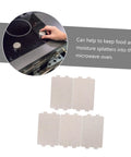 Five Pack Heat Resistant Mica Sheets For Microwave Ovens Replacement Insulation Plates with hand adjusting oven dial