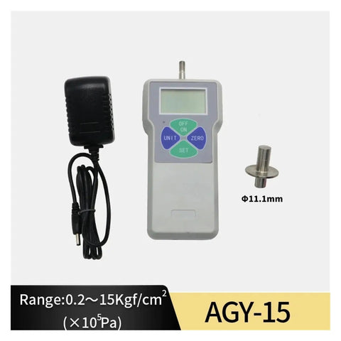 Top Tier Digital Fruit Hardness Tester And Portable Penetrometer, includes display and probe, measures ripeness levels accurately.