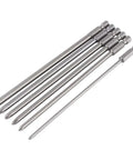 Get Your Hands On Six Pack Of Top Shelf S2 Steel Magnetic Screwdriver Bits Perfect For Any Tough DIY Job Plus Electric Drill And Hand Tool Repairs Around The House. Six S2 steel magnetic driver bits, long shank, for drill and hand tool repairs.