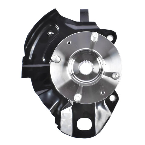 Front Right Passenger Side Steering Knuckle And Wheel Bearing Hub Assembly For Hyundai Elantra 2001 2002 2003 2004 2005 2006 With 4 Wheel ABS And 4 Lug Compatibility Replace 697962