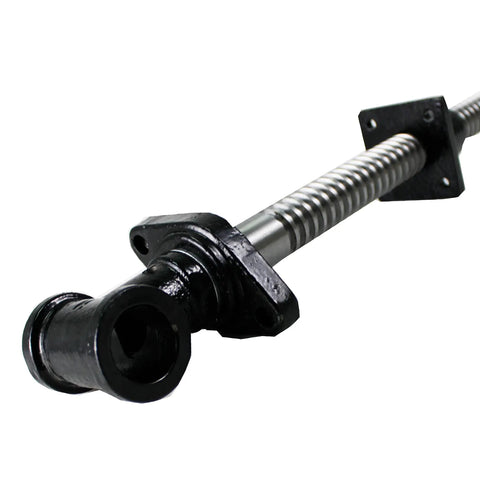Beefy Heavy Duty Workbench Vise Screw With 3 TPI Acme Threads For 17 Inch Capacity Durable Cast Iron Build Accepts 1 Inch Handle