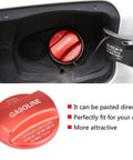 Universal Aluminum Gas Cap For BMW 1 2 3 4 5 7 Series F10 F15 F16 F25 F26 F30 F34 F35 F48 G30 X1 X2 X3 X4 X5 X6 Red Finish installed