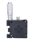 Rotary Positioning Stage 40x40mm Aluminum Alloy Plus Minus 10 Degree FineTune Rotation Table With Micrometer Rotary Feed