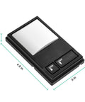 Multi Function Garage Door Opener Control Panel Wired Wall Keypad Replacement Compatible With Liftmaster, 4.9x3 inches, black design.