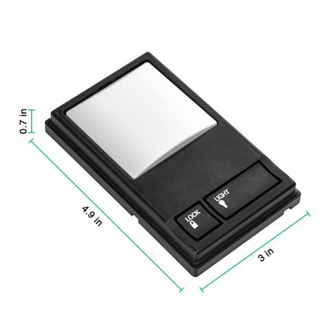 Multi Function Garage Door Opener Control Panel Wired Wall Keypad Replacement Compatible With Liftmaster, 4.9x3 inches, black design.