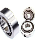 Heavy Duty One Way Bearing Overrunning Clutch Built Like A Tank For Industrial Machinery showing three metal bearings with locking mechanisms.