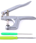 Plastic snaps hand tool from 384 Piece T5 Snap Button Set With 24 Colors For Clothes And Cloth Diapers, includes tools and organizers