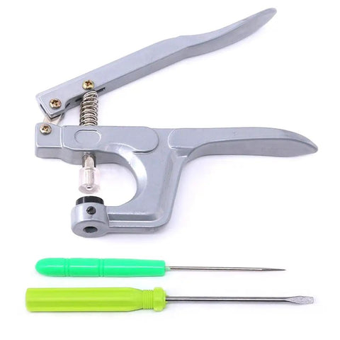 Plastic snaps hand tool from 384 Piece T5 Snap Button Set With 24 Colors For Clothes And Cloth Diapers, includes tools and organizers