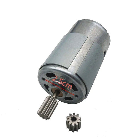 RS550 12V Two Pack High Torque Electric Motors For Kids Ride On Cars With A B C Gear Set 15000RPM Replacement Parts For 550 Gearbox