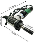 Badass Durable Electric Pipe Beveling Machine with Lightning Fast Internal Expandable Head for U and V chamfers up to three inches.