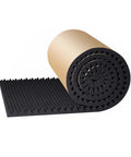 Top Shelf Self Adhesive Soundproofing Foam Acoustic Panels 5Cm Thick Flame Retardant Polyurethane Egg Crate Noise Reduction Mat For Studio Walls Heavy Duty Build Hits Different In Black rolled with textured surface