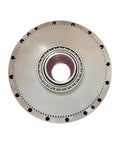 Rock Solid Heavy Duty Robot Reducer Gearbox Drop In Upgrade For IRB4600 Two Axis Joint Assembly 3HAC28837004 spare part, top view with gear teeth.