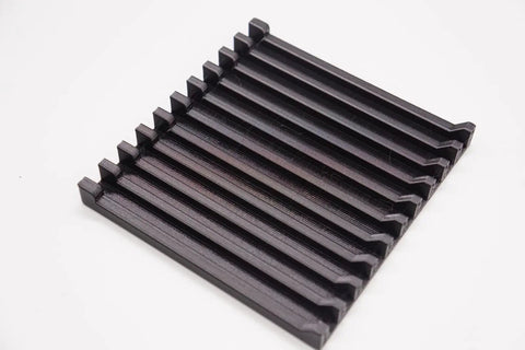 Parallels Holder For 1/4 Inch Parallels, 10-Count Capacity, Heavy Duty 3D Printed Durable Composite Organizer For Workshop Tools, Easy Access Storage Tray For Machinist Gear
