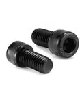 Built Tough 1/2-Inch Socket Head Cap Screws Deliver Rock Solid Grip With A Slick Black Oxide Finish in 304 stainless steel.