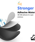 Stick On Cord Organizer For Kitchen Appliances with 3M VHB adhesive demonstration, showing strong layers.