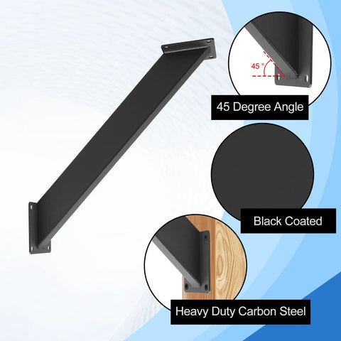 8 Pcs 45 Degree Angle Support Brackets Pergola Kit Heavy Duty Connector For Wooden Structures Gazebos Tree Houses Cabins And Patios DIY Outdoor Build Projects Rock Solid
