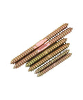 50 Pieces Hanger Bolt Double Ended Self Tapping Screws For Wood To Metal Dowels Furniture Fixing M6x60 Dual End Threaded Connectors