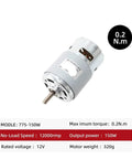 775 795 895 Spindle Motor Upgrade For Lawn Mowers And DIY Projects, 24V 150W Brush DC Motor with specs highlighted
