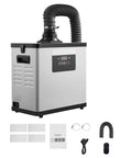Beast Mode Solder Fume Extractor with accessories, including 510 m³/h suction, remote control, for air cleaning.