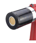 Close-up of Rivet Nut Gun Kit Set Hydraulic Pneumatic Riveter For M3 To M12 showing nozzle detail in black.