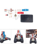 Miniature Electromotor Model Kit For DIY Hands On Learning Electric Motor Demonstration In Labs And Classrooms DC Motor Science Project Easy Assemble And Disassemble Educational Toy components shown