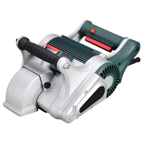 Dust Free Wall Groove Cutter With 9000 RPM Motor, 4800W copper wire power, beefy magnesium alloy body, side view