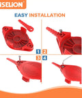 Weed Eater Bladed Head For Craftsman Trimmer Replacement Nylon Blades Heavy Duty Upgrade, installation guide detail