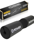 Barbell Squat Pad For Neck And Shoulder Protection, Anti Slip Cushioned Pad For Squats, Lunges, Hip Thrusts, Fits Olympic Bars, Black