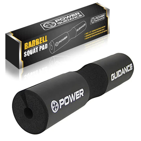 Barbell Squat Pad For Neck And Shoulder Protection, Anti Slip Cushioned Pad For Squats, Lunges, Hip Thrusts, Fits Olympic Bars, Black