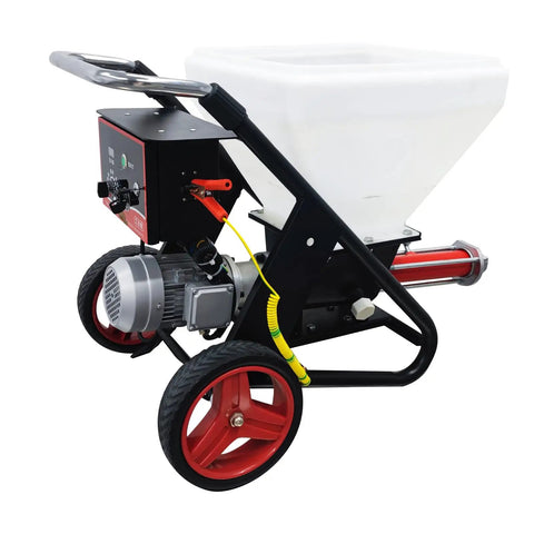 Badass Heavy Duty Mortar Spraying Machine With 48L Hopper For Putty Cement Grouting And Plaster Application Adjustable Output Built Tough For Pro Construction Sites Daily Use